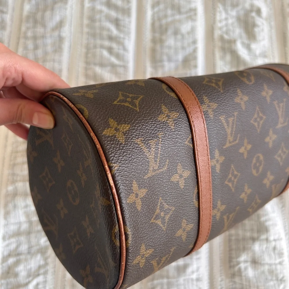 Louis Vuitton LV Hand Bag Papillon 30 Old Style Brown Monogram - Picture 16 of 16